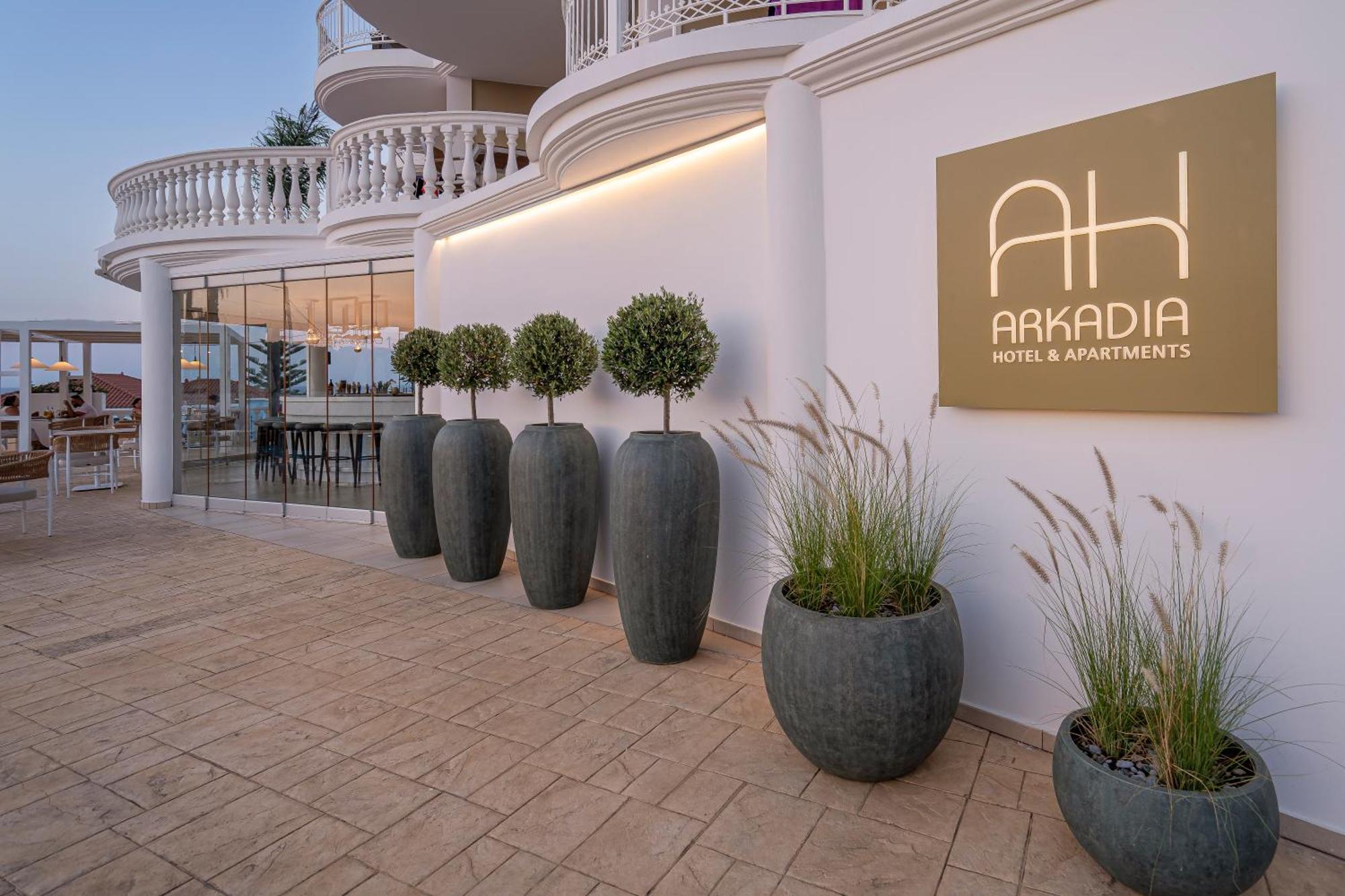 Arkadia Hotel Kypseli Eksteriør billede