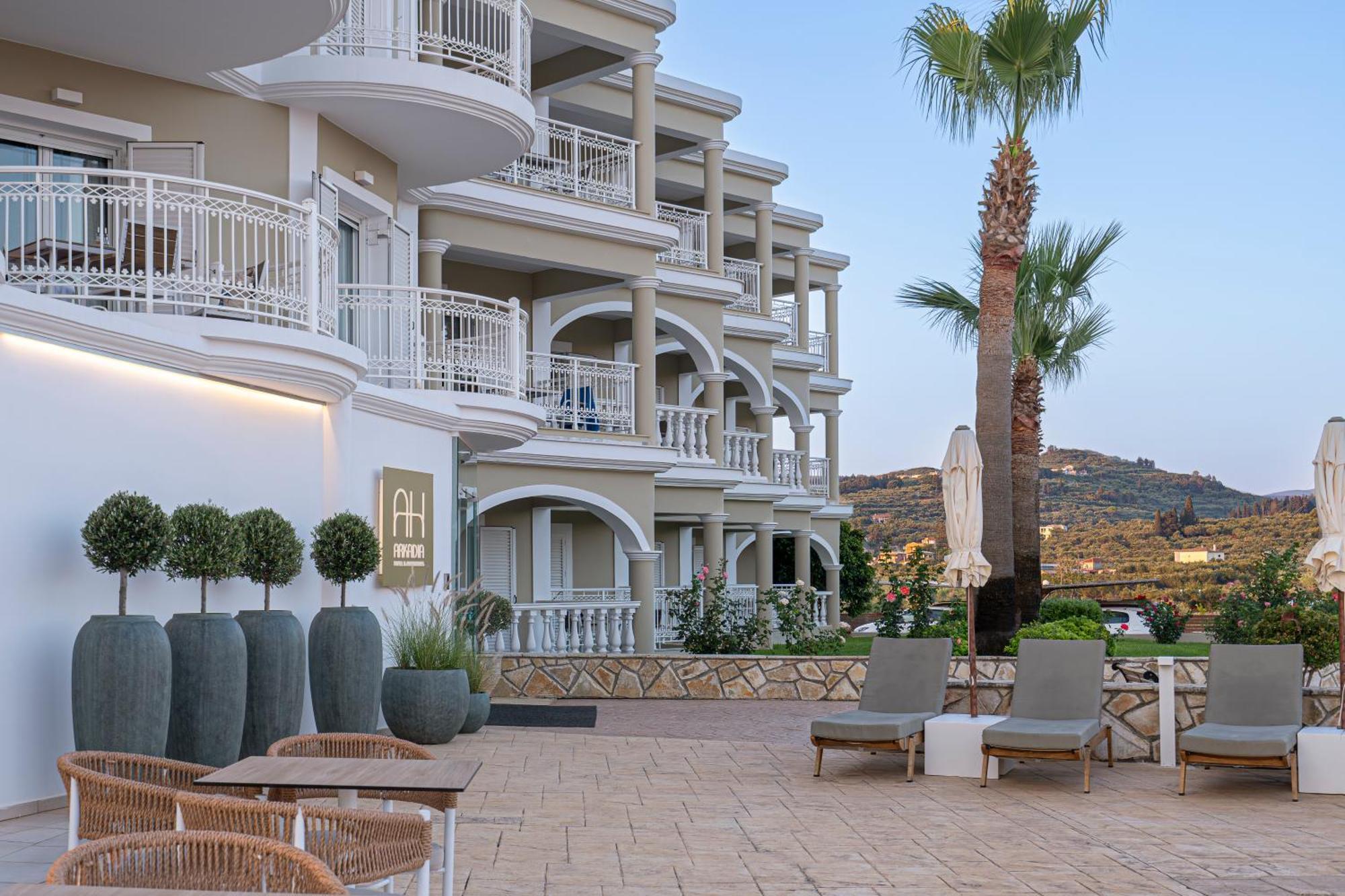 Arkadia Hotel Kypseli Eksteriør billede